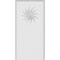 Ekena Millwork Standard Foster Spiral Plinth Block With Rounded Edge, 3 1/2"W x 7"H x 1/2"P PBP035X070X050FOS14 - alternate 2